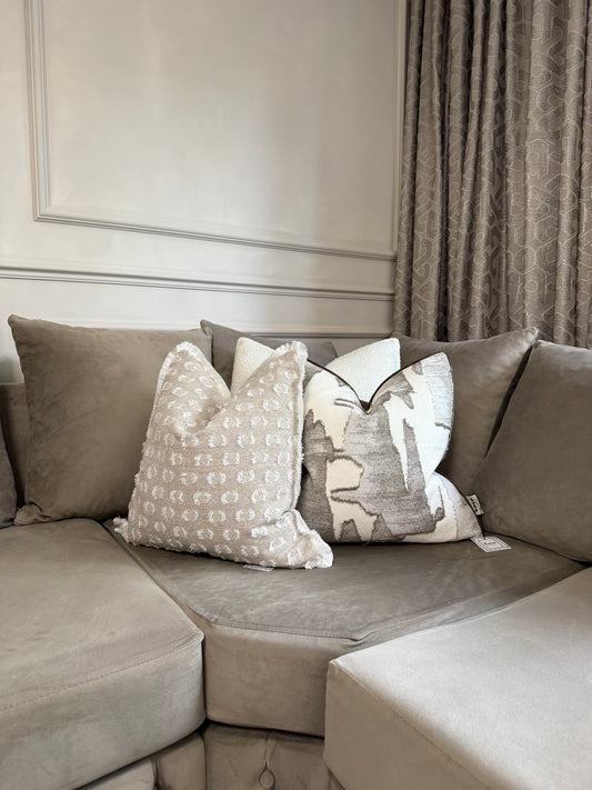 Abstract weave luxe cushion cover (pre-order)