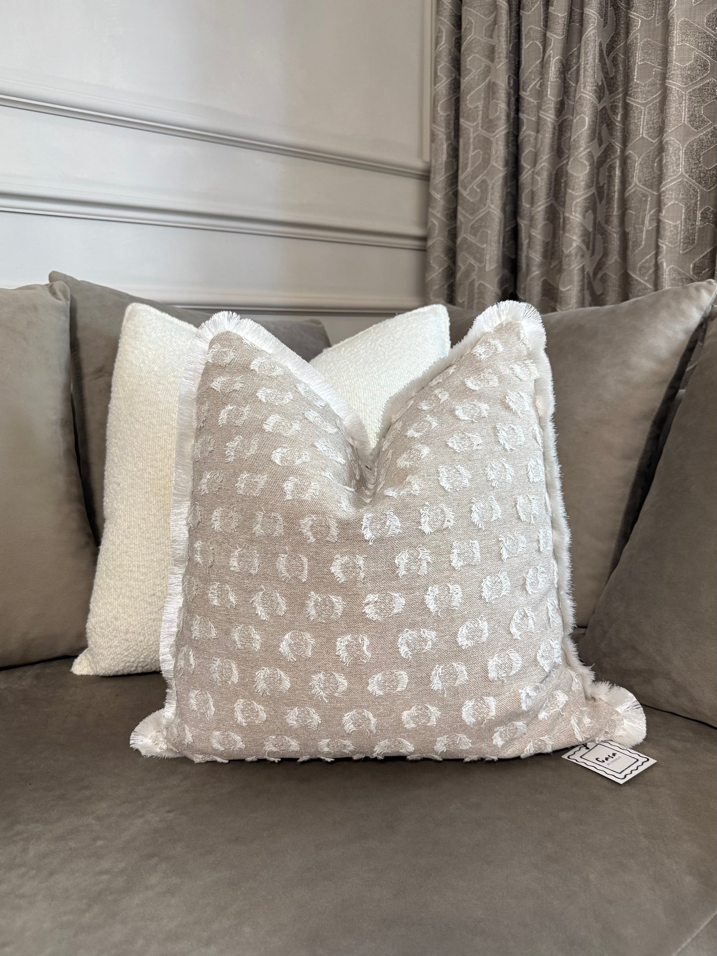 Truffle tufta Luxe cushion cover