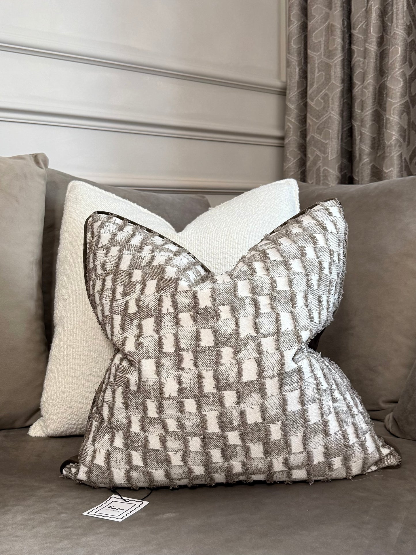 Coco pique Luxe cushion cover (pre-order)