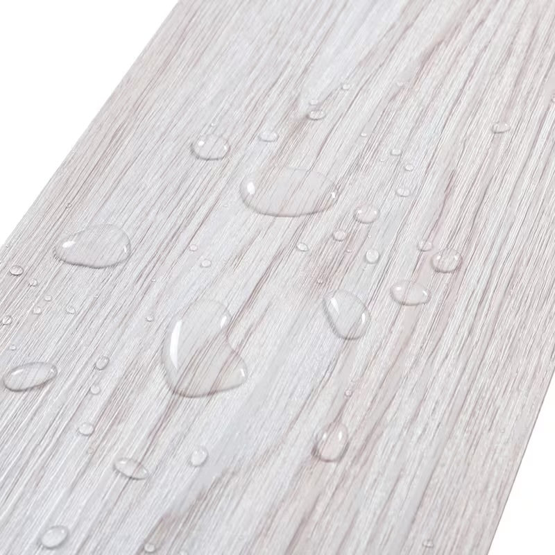 Wood grain pvc self-adhesive flooring