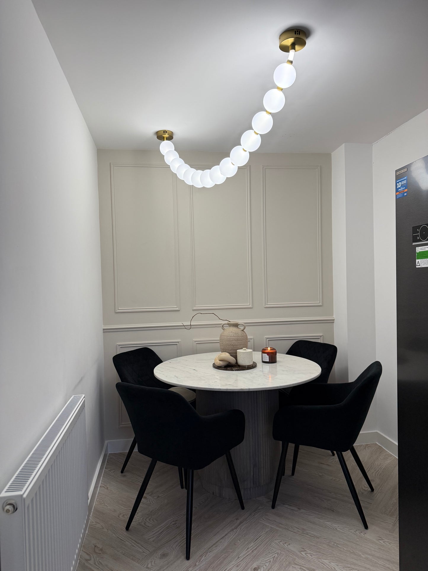 Nova Globe Bead pendant light